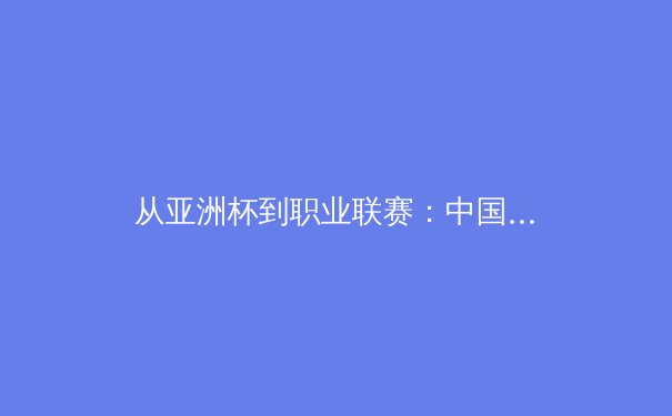 从亚洲杯到职业联赛：中国体育产业的资本博弈与未来转型